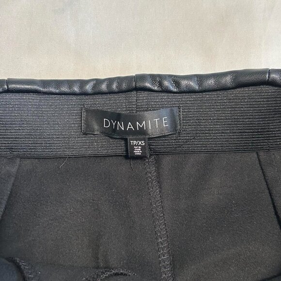 Dynamite Faux Leather Bodycon Short Skirt | XS - Picture 3 of 7